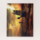 Wordt verzonden op Stormy Zee Legpuzzel (Verticaal)