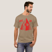 Wordt Wakker Piramide T-shirt (Voorkant volledig)