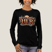 Wordt Zij | Bella + Canvas Tri-Blend Dames Lo Shirt (Voorkant)
