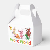 WordWorld-gunstvak Bedankdoosjes (Achterkant)