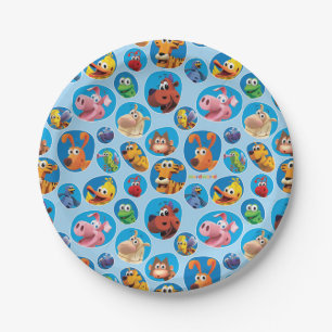 WordWorld Party-Bord Papieren Bordje