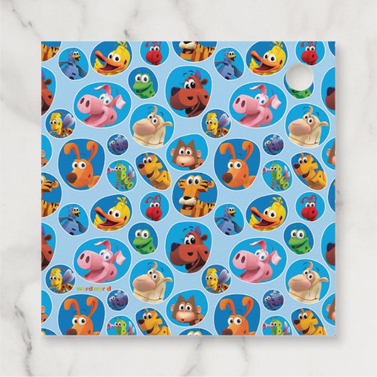 WordWorld Party Label (Achterkant)