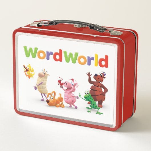 WordWorld WordFriends Lunch Box (Achterkant)