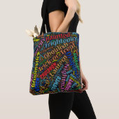 Wordy Halloween Tote Bag (Dichtbij)