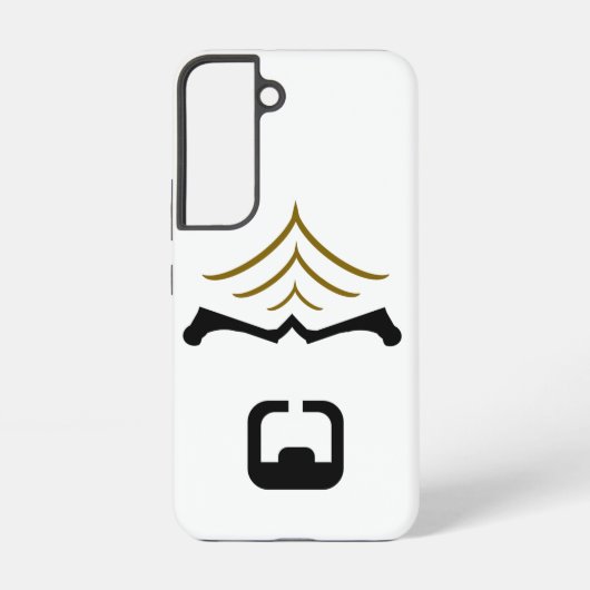 Worf Star Trek Samsung Galaxy S22 Case Hoesje (Achterkant)