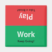 Work | Afspelen Magneet (Voorkant)