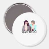 Work Beast Classic Magneet (Voorkant / Achterkant)