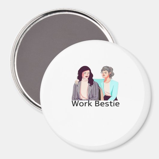 Work Beast Classic Magneet (Voorkant / Achterkant)