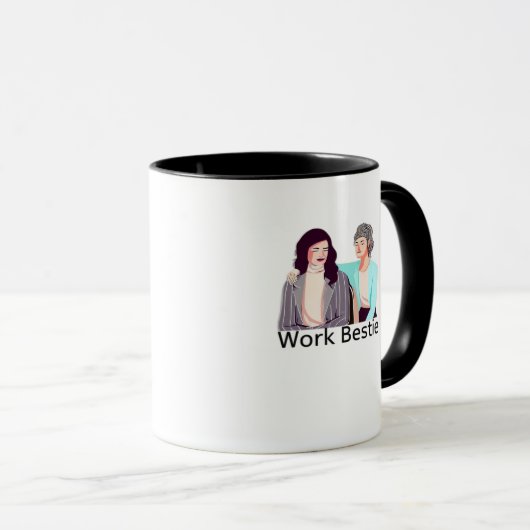 Work Beast Classic Mok (Voorkant rechts)