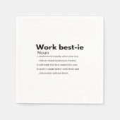 Work Bestie Box Servet (Voorkant)
