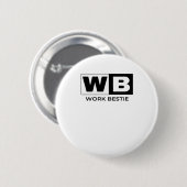 Work Bestie Classic Ronde Button 5,7 Cm (Voorkant /achterkant)