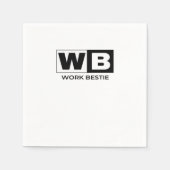 Work Bestie Classic Servet (Voorkant)