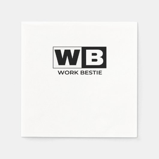 Work Bestie Classic Servet (Voorkant)