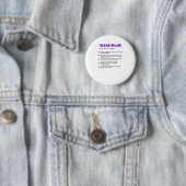 Work Bestie Definition Classic Viral Ronde Button 5,7 Cm (In situ)