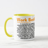 Work Bestie Quote Gift | collega Mok (Links)