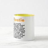 Work Bestie Quote Gift | collega Mok (Midden)