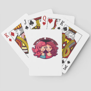 Work Bestie - Work Buddies - Matching Work Best Fo Pokerkaarten