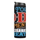 Work For God Great Benefits Thermosbeker (Geroteerd rechts)