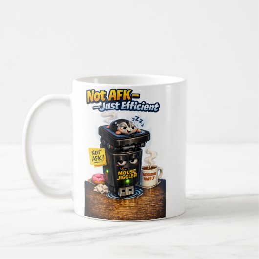 Work From Home Humor Koffiemok (Links)