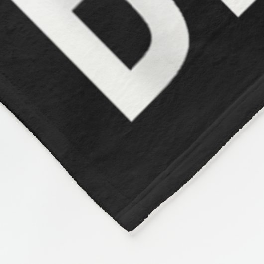 Work Hard And Be Nice - Motivational Quote  Fleece Deken (Hoek)