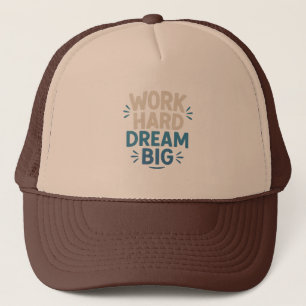 Work Hard Dream Groot Motivatie Quote Pet