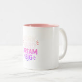 Work Hard Dream Grote Mok – Motivatie koffiebeker (Voorkant rechts)