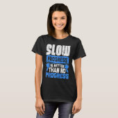 Work Hard Motivational Dedicated Gym Progress Exer T-shirt (Voorkant volledig)