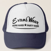 WORK HARD PARTY HARD TRUCKER PET (Voorkant)
