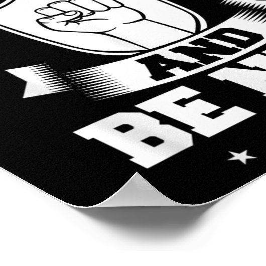 Work Hard Quotes Insration Motivational Saying  Poster (Hoek)