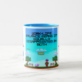 Work-Life Balance Humor Mok | Kantoor-sarcasme | E (Center)