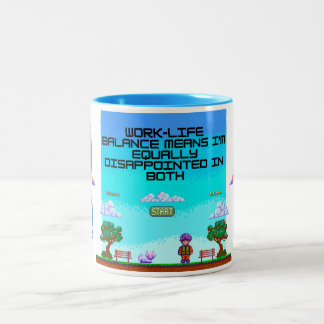 Work-Life Balance Humor Mok | Kantoor-sarcasme | E
