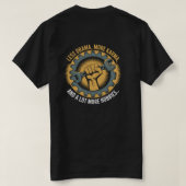 Work-Life Balance T-shirt - Karma & Hobbies (Design achterkant)