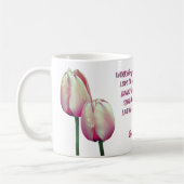 Work Love Dance Sing Tulips Inspirerend Koffiemok (Links)