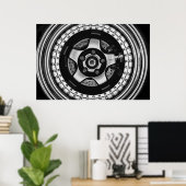 WORK Meister 3p Poster (Thuiskantoor)