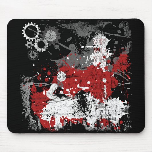 Work Mousepad Muismat (Voorkant)
