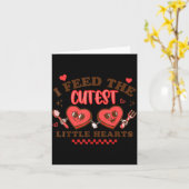 Work Of Heart School Lunch Lady Cafeteria Worker V Kaart (Gele Bloem)