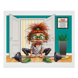 WORK OUT - Oefening Perfect Poster