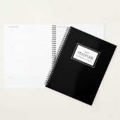 Work Planner Custom Black Weekly Maandelijks Organ (Display)