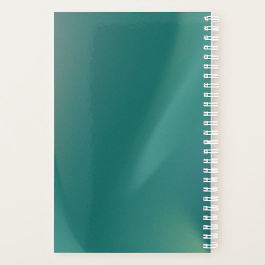 Work Save Travel Repeat Personalized Planner (Achterkant)