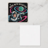 Work With Intention Contactkaartje (Voorkant / Achterkant)