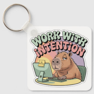 Work With Intention Sleutelhanger
