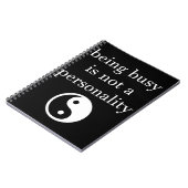 Workaholic Selbstironie Lustige Sprüche Geschenk Notitieboek (Linkerzijde)