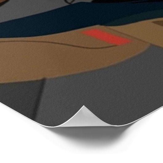 Workaholics tv show kunst poster (Hoek)