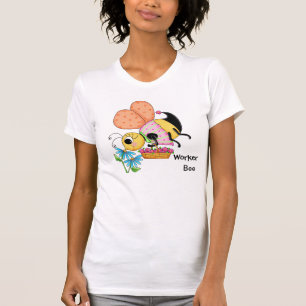Worker Bee Whimsy Honey Bee Yzelf Art T-shirt