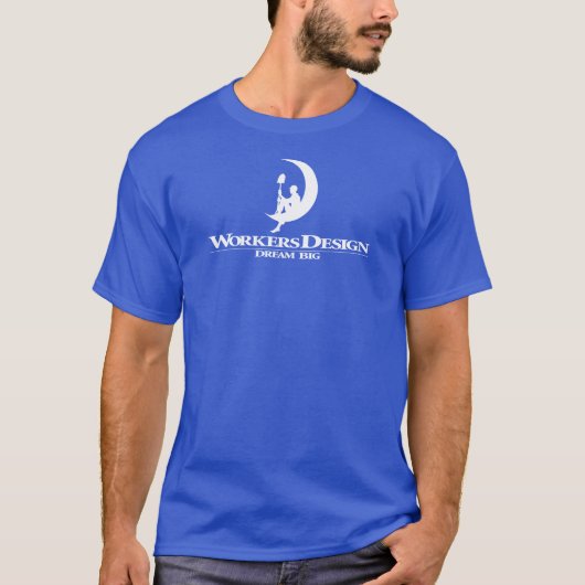 workers design t-shirt logo parody (Voorkant)