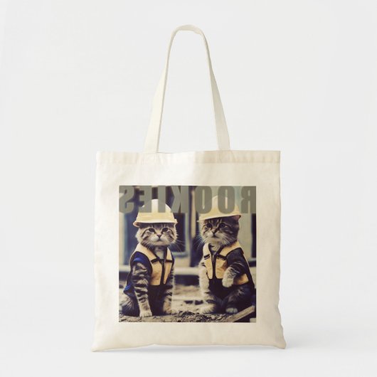 working cats-1 tote bag (Voorkant)