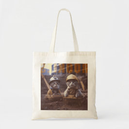 working cats-3 tote bag