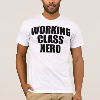 WORKING CLASS HERO -black logo- T-shirt