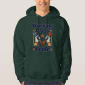 Working Class Pride Tools and Strength Design Hoodie (Voorkant)