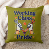 Working Class Pride Tools and Strength Design Kussen (Deken)
